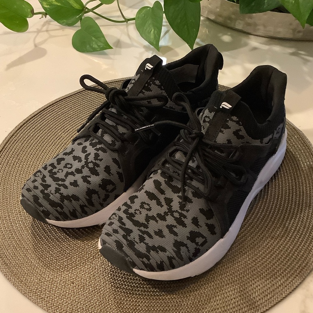 Stylish Black and Gray Women's Sneakers
